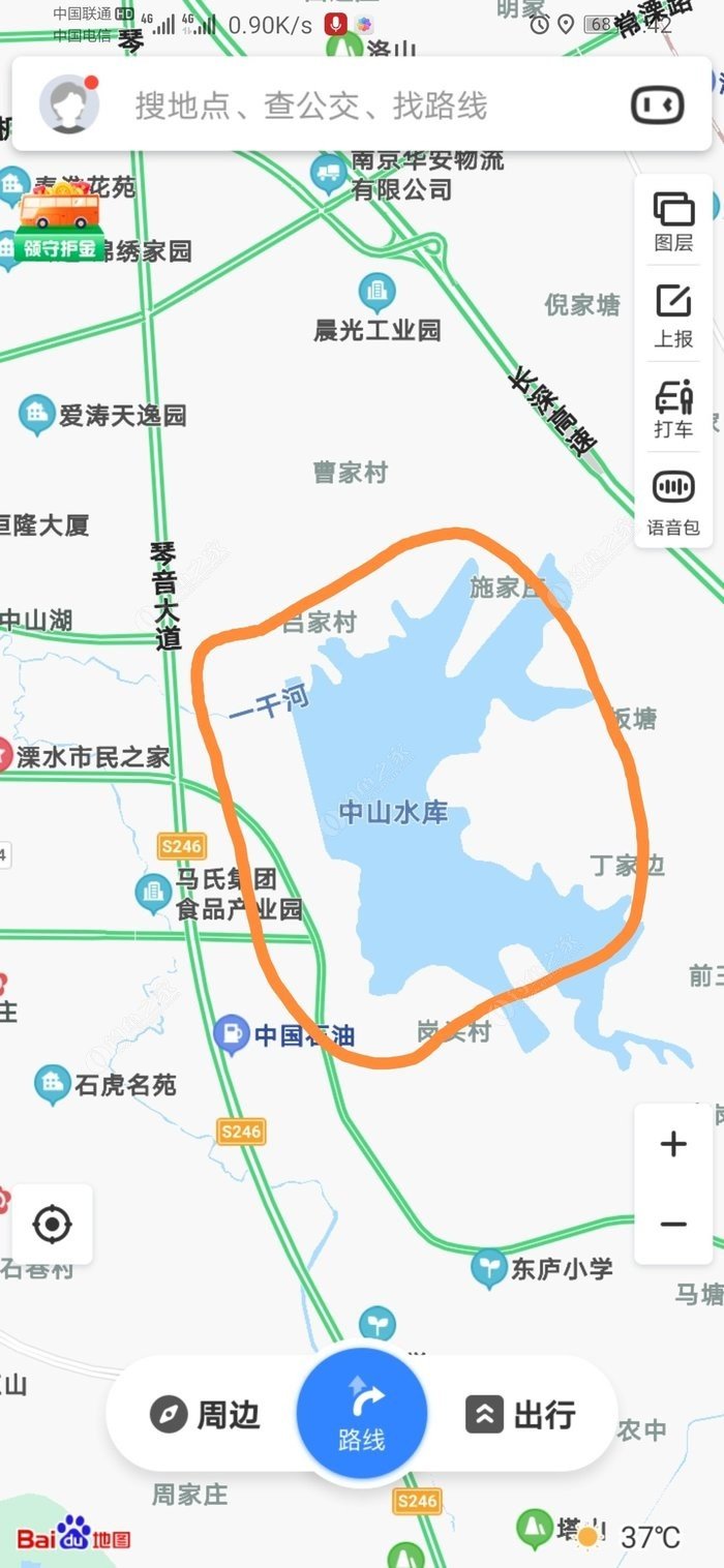 刚来溧水,看地图离中山水库不远,不知道让不让钓