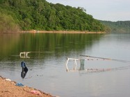 夏季钓鱼有水草的水域是鱼儿的活跃区