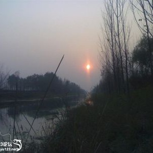 『原创』夕阳下的七里河
