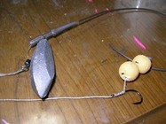 海竿使用方法之海竿钓组中铅坠的作用(五)