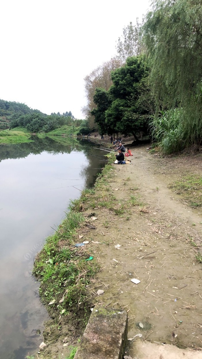 白水河钓鱼图片