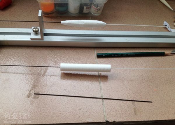 DIY渔具大浮力枣核型浮漂的制作过程(长竿专用)