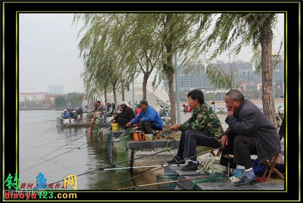 清风湖风景钓鱼